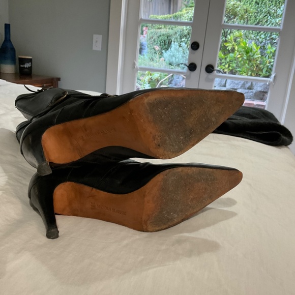 Manolo Blahnik *Authentic* Knee high boots S39 - Picture 7 of 9